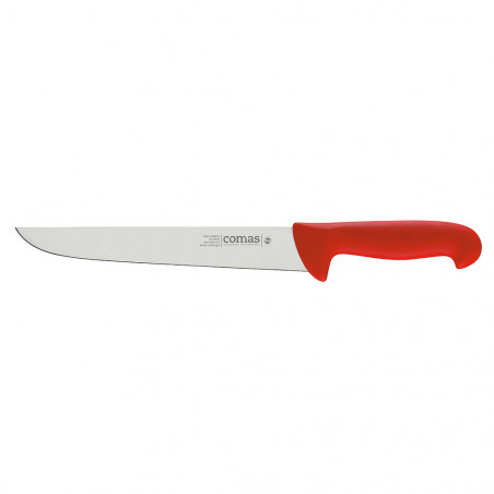 Red butcher knife